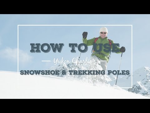 how to adjust yukon charlie's snowshoes