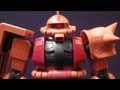 RG Char's Zaku II (Part 3: MS) Real Grade 1/144 Gundam model review