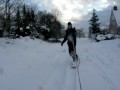 Snowboarden door Burgum