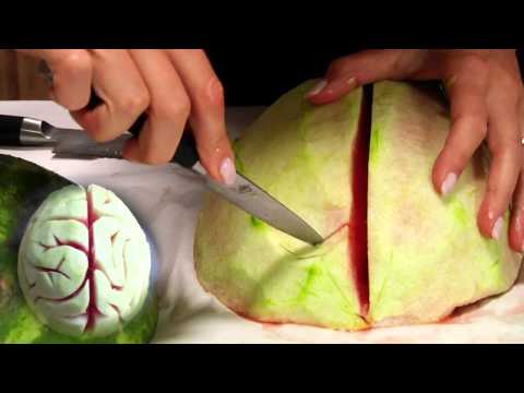 halloween ideas - Whip up some creepy fun with our watermelon brain tutorial this Halloween. Whether it's a festive centerpiece or a haunted house display, this DIY is sure to...