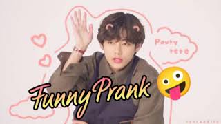 Taehyung Surprise Prank🤪 BTS Bon Voyage funny m