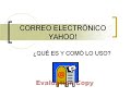 CORREO ELECTRÓNICO - YAHOO!