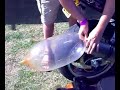 Condom on Kawasaki ZX7 exhaust