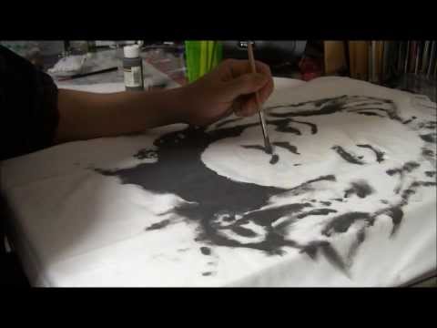 how to hand paint t shirts