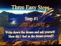 Dream Interpretation - 3 easy steps CH.1  (eckankar)