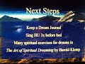 Dream Interpretation - 3 easy steps CH.1  (eckankar)