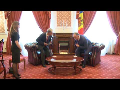 Moldovan president has farewell meeting with non-resident ambassador of Montenegro