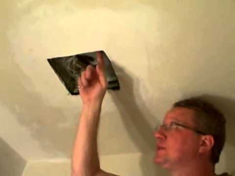 how to open ceiling vent
