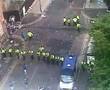 The Rangers in Manchester - Riots