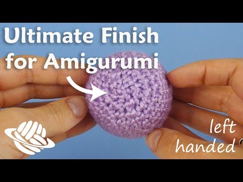 how to fasten off amigurumi