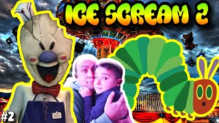 Ice Scream 2! Scary game! the invincible caterpillar ( Tubers FunFam )