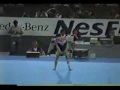 Olga Strazheva 1989 Worlds Gymnastics FX Olga Strazheva 1989 Worlds Gymnastics FX
