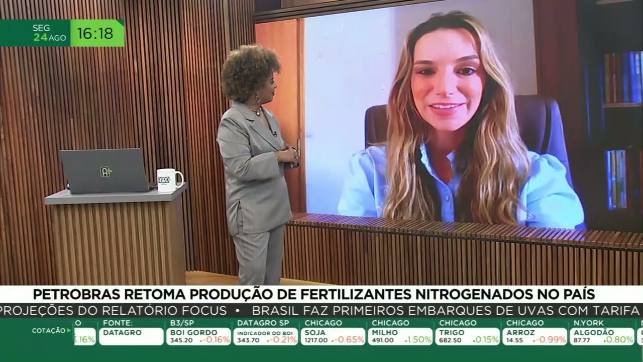 Petrobras retoma produção de fertilizantes nitrogenados no país