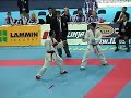 WKF Karate 2006 Aghayev Round 5 (semi final) Tampere Finland