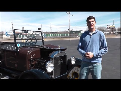 how to drive a ford model t