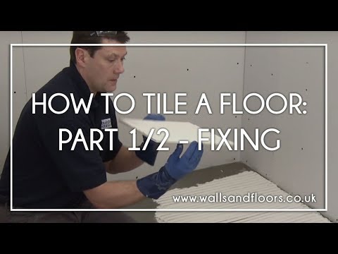 how to patch tile floor