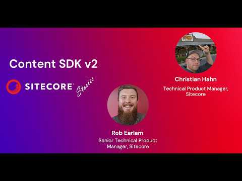 Sitecore Stories - Content SDK v2