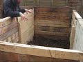 making a thermophillic compost heap Pt 1