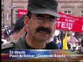 Victimas y victimarios marcharon por la libertad