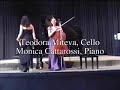 gaspar cassado requiebros is one of the music-pieces which teodora miteva, cellist from bulgaria but now living in vienna, likes very much. the concert was performed at beethoven-hall in the city of vienna.