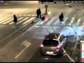 Man Accidentally Knocks Over Traffic Light