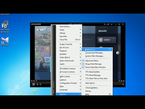 How to enable 60 fps video playback in KMPlayer (.mts)