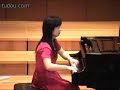 Zheng Jie play Ravel Jeux d'eau