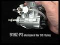 O.S. Engines 91HZ F3C Competition Helicopter Engine