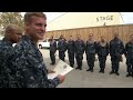 music video by rihanna performing battleship: naval training. (c) 2012 universal pictures