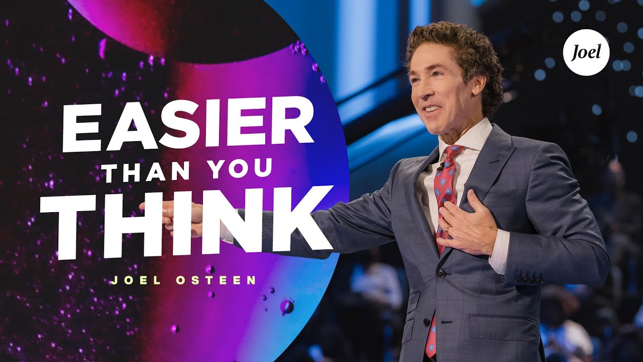 Joel Osteen Inspirational Message 23rd August 2021 | Easier Than You Think