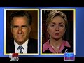 Silent Debate I - Hillary Clinton v. Mitt Romney