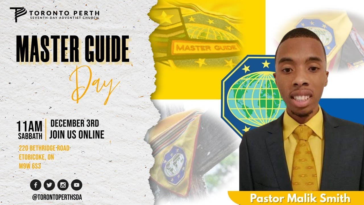 Master Guide Day - Pastor Malik Smith - Following the Chief Master Guide || Saturday, December 3r…