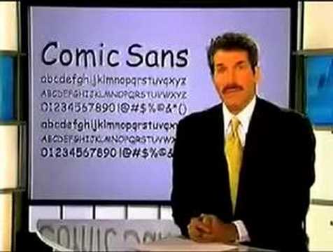 Collection - Comic Sans!