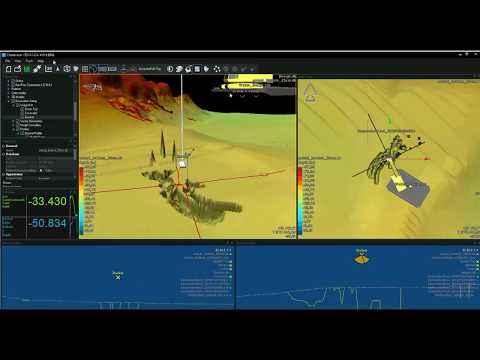 EIVA NaviSuite Uca - Live digging in 3D
