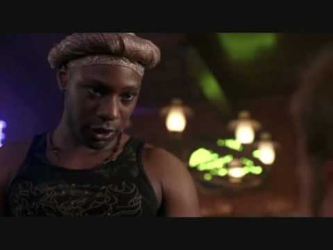 Lafayette - Season 1 episode 5 Lafayette gets in a fight with some rednecks who complain about his cooking....They say it has AIDS.