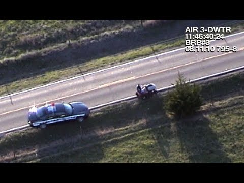 Cops Chase Lawn Mower Guy