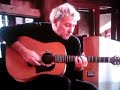 Rush Alex Lifeson paracticing snakes and arrows studio