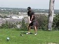 Alfred Amateur Golf Swing