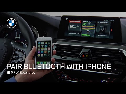 how to sync bmw bluetooth