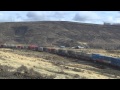 BNSF Train Meet at Columbia River, Trinidad WA