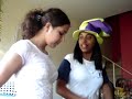 mixelle aprendendo a sambar!
