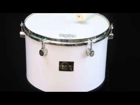 drum-tec Classic Line Marching Tenor Drum / Fan-Trommel 14