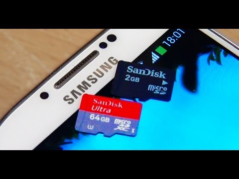 Samsung Galaxy S4 IV: How to Install & Format a Micro SD Card, 64GB?
