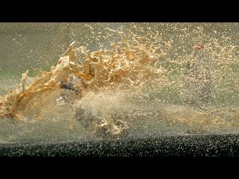 Dr. - Gav ruins some perfectly good beverages with a crossbow IN SUPER SLOW MOTION! Follow on Twitter - https://twitter.com/GavinFree Shot at 2500fps with a Phanto...