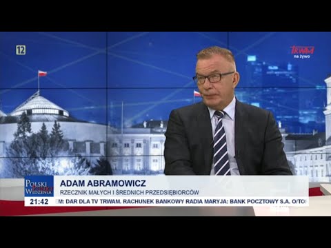 [TYLKO U NAS] A. Abramowicz: W tej chwili grozi nam to, iż po pół roku -roku zostaną duże sieci handlowe, a małe sklepy znikną z rynku