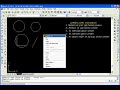 Autocad de Çember Çizme.Yani circle komutu ile ilgili bir video