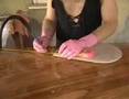 FP 10 Future Primitive surfboard: installing the wooden fin