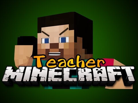 Minecraft: NEW TEACHER MINIGAME! - Game 1 - Pedo Teacher!!