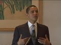 Barack Obama on George Bush's Foreign Policy