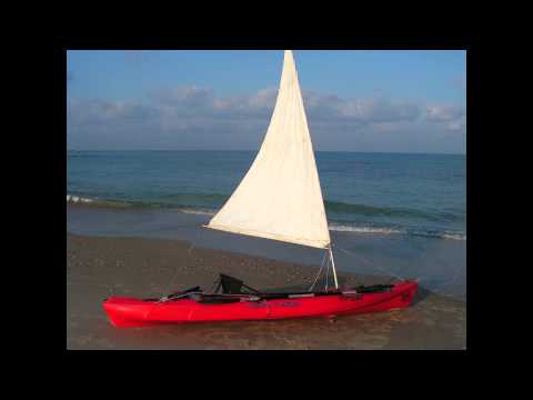 ocean kayak big game sailing mpg hobie kayak sailing kit
